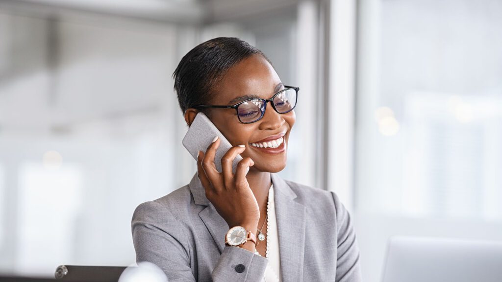 Smiling Business woman