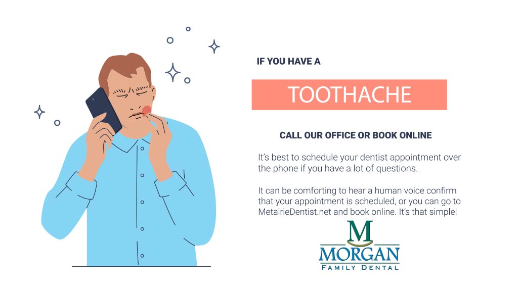 Relief for Toothaches: Visit Dr. Ken Morgan in Metairie, LA