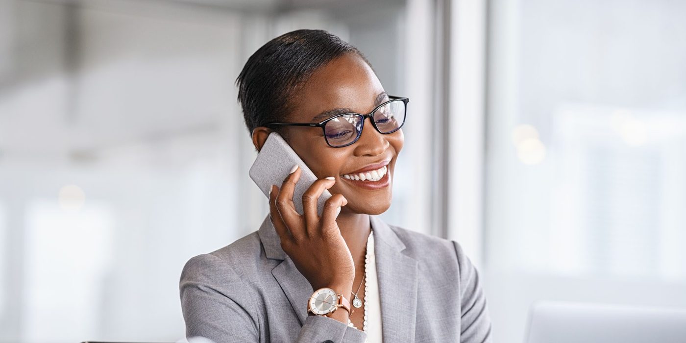 Smiling Business woman